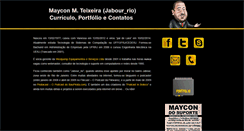 Desktop Screenshot of maycon.info