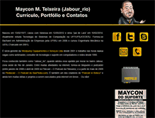Tablet Screenshot of maycon.info